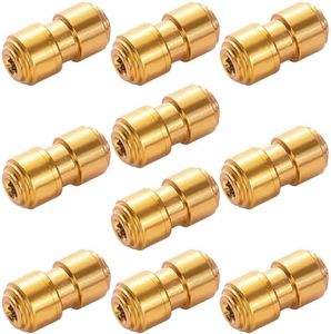 10-Pack Anodized Aluminum Thumb Studs for Benchmade Bugout 535/535S/535GRY-1 Knives​