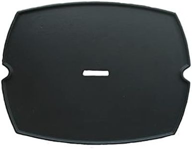 Campaquip Full Size Cast Iron Flat Griddle Plate Suits Weber (Baby Q) Q100/Q1000 Models