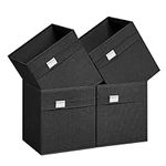 SONGMICS Storage Cubes, Set of 4 Cu