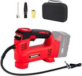 IRONFIST Tire Inflator for Milwaukee M18 Battery Portable Air Compressor for Car, Bicycle, Ball, 20V Auto Tire Pump with Digital Pressure Gauge (Tool Only, NO Battery)