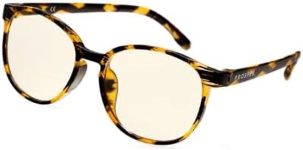 Prospek Bluelight Glasses Women Oversized, ARTIST (+3.0 Diopters) - High Optical Quality Clear Lenses