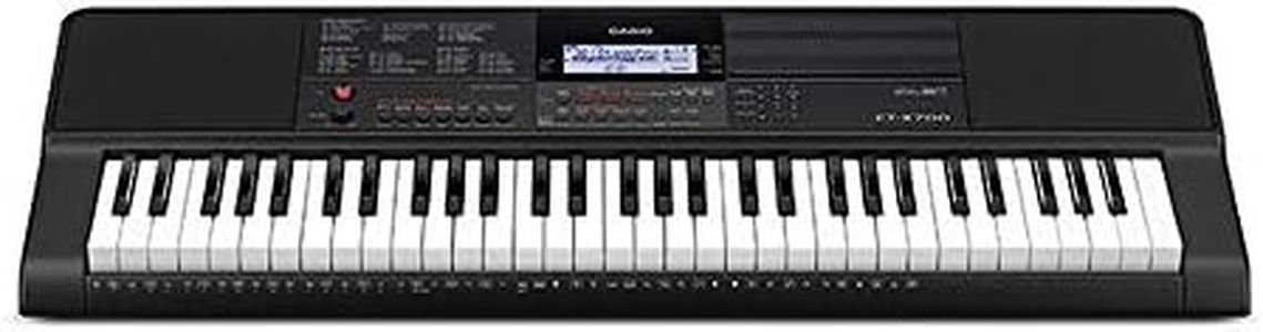 Casio CT-X700C5 Full Size High-Grade Touch Response Keyboard in Black