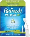 Refresh RELIEVA PF Preservative-Free Tears, 0.01 fl oz (0.4 mL), 30 Single-Use Containers