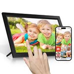 Tibuta Wifi Digital Photo Frame,15.6 Inch Digital Picture Frame,1366 * 768 IPS Touch Screen Electronic Photo Frame with 32GB Storage,Share Moments via Uhale App,Auto-Rotate, Best Gift for Birthday