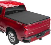 Lund Genesis Elite Tri-Fold Soft Folding Truck Bed Tonneau Cover | 958568 | Fits 2014-2021 Toyota Tundra w/Track System 8' 2" Bed (97.6")