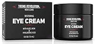 Viking Revolution Eye Cream for Men - Dark Circle Under Eye Cream - Mens Skin Care - Helps Against Puffiness, Under Eye Bags and Crowsfeet