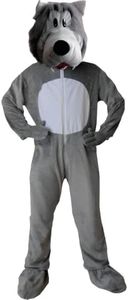 Dress up America 596-S Cute Grey Wolf Costume, 4-6 Years (Waist: 71-76, Height: 99-114 cm)