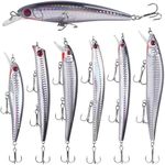 Saltwater Fishing Lures Kit, 6pcs B