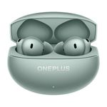 OnePlus Buds 4 Bluetooth Wireless Earbuds, in-Ear True Wireless with Active Noise Cancellation -Zen Green (2 Years Warranty)