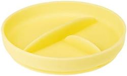 Olababy 100% Silicone Suction Plate | Toddler Plates with Suction | Divided Plates for Kids | Self Feeding Baby Essentials | Food Grade Silicone | Baby Registry Must Haves | Microwave Dinner Plates