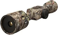 ATN MossyOak Thor 4 Smart HD Thermal Hunting Camouflage Scope w/New gen Sensor, Built-in Ballistics Calc, Video Record, Wi-Fi, 18hrs+ Battery (640x480, 1-10x Break-Up Country)