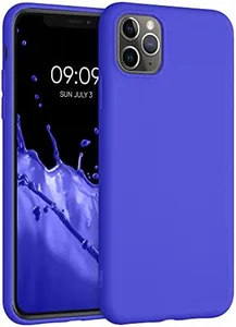 kwmobile Case Compatible with Apple iPhone 11 Pro Max Case - Soft Slim Protective TPU Silicone Cover - Neon Red