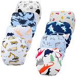 JackLoveBriefs Dinosaurs Training Pants Boys,Toilet Training Pants for Unisex Toddlers 2-3 Years (Packs 8, Size 90, Multicolor)