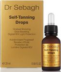 Dr Sebagh Self-Tanning Drops (0.68 fl oz) - Customizable Self Tanner Drops for Face - Streak-Free, Scent-Free Face Tan Drops - Natural Golden Glow Sunless Tanning Drops for Radiant Skin