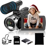 Weochi Video Camera Camcorder HD 4K