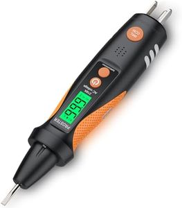 Proster 2in1 Electrical Tester Kit - AC Non Contact Voltage Tester with GFCI Socket Tester, Non Contact Sensitivity 13-300V AC and 50-60Hz