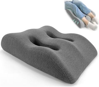 Memory Foam Leg Pillow Multifunctional Detachable Sleeve Memory Foam Leg Elevation Pillow for Sleeping, Back Pain Relief