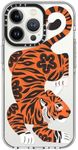 CASETiFY Clear iPhone 13 Pro Case [Not Yellowing / 6.6ft Drop Protection/Compatible with Magsafe] - Fierce Tiger - Clear
