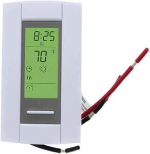 Honeywell Aube TH115-AF-GA Programmable Thermostat for Home, with Floor Temperature Sensor and Built-in GFCI for Radiant Floor Heating System Applications for 120-240V Floor Heating Cables