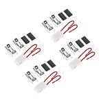 gohantee Burner Terminal Receptacle Block Kit Pack of 4 Replace # 12001676 Compatible with Kenmore Sears & Maytag