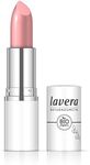 lavera Cream Glow Lipstick - Peony 03 - Intense colour - Shiny finish - High wearing comfort - Up to 6 hours hold - Vegan - Natural cosmetics (1x 18 g)