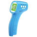 Vicks 3-in-1 Non Contact Infrared Body Thermometer with Fever InSight Colour Coded Display