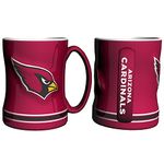 Boelter Brands NFL Sculpted Coffee Mug, 14 Ounces, Arizona Cardinals