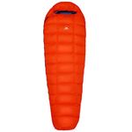 Telomat Sleeping Bag - Black Snow 4 Seasons Cold Weather Lightweight, Portable, Waterproof Duck Down Outdoor Camping Hiking Down Sleeping Bag for Adult (Orange, 4.2 lb)