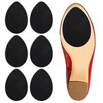 Gukasxi 12 pcs Non-Slip Shoe Pads for High Heels, Silicone Self-Adhesive Anti-Slip Shoe Grips for Bottom of Shoes, Shoe Grips Sole Stick Protector (Black)