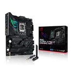 ASUS ROG Strix Z790-F Gaming WiFi Intel® Z790 LGA 1700 ATX motherboard, 16 + 1 power stages, DDR5, four M.2 slots, PCIe® 5.0, WiFi 6E, USB 3.2 Gen 2x2 Type-C® with PD 3.0 up to 30W, Aura Sync RGB