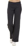 UC Ex Famous Store Straight Leg Joggers for Women, Ladies Cotton Rich Jogging Bottoms Charcoal