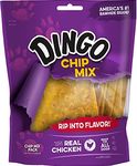 Dingo Non-China Chip Mix Snack for All Dogs, Chicken, 16-Ounce