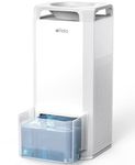 Afloia Humidifier for Bedroom Large Room - Mist Free Evaporative 2 in 1 Humidifier and Air Purifier in One Combo for Home with Top Fill 5L Tank/Humidity&Air Quality Sensor/2-24H Timer