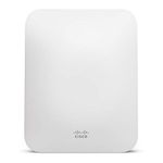 Meraki MR18 Dual-Band Cloud-Managed Wireless Network Access Point - 2x2 MIMO 802.11n, 600Mbps, Enterprise Class, 802.3af PoE, Requires Cloud License