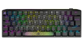 Corsair K70 Pro Mini Wireless RGB 60% Mechanical Gaming Keyboard - Swappable Cherry MX Red Switches - PBT Double-Shot Keycaps - iCUE Compatible - PC, Mac, PS5, PS4, Xbox - QWERTZ DE - Black