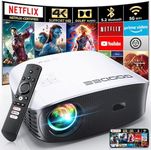 GooDee Smart 4K Projector with 5G W