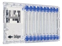 Draeger Safety 6406050 Plastic Detector Chip, Detects for Hydrogen Sulfide, 2.0To50 Ppm Measuring Range, 20" Height, 20" Wide, 20" Length