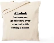 CafePress Alcohol Tote Bag Natural 