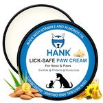 HANK Dog Paw Balm - Moisturizing Paw Cream for Daily Use - Smoothen Damaged, Dry, Cracked Skin - Dog Cat Feet Butter - 50g (Paw Butter)