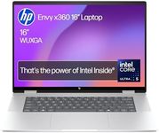 HP Envy x360 16" 2in1 Laptop | Intel Core Ultra 5-125U Processor | Built-in AI | 8 GB RAM | 512 GB SSD | Intel Arc Graphics | WUXGA Touchscreen | Up to 19.25hrs battery | Win 11 | Silver | 16-ac0000sa