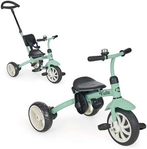 MS - Triciclo Evolutivo de Bebé 5 en 1 Volta - Bicicleta Niños Desde 1 Año hasta 5 años - De Triciclo a Bicicleta con o sin Pedales – Adaptable y transformable