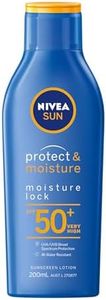 NIVEA SUN Protect & Moisture Moisture Lock Sunscreen SPF 50+ 200ml