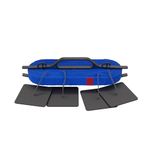 QLS Beach volleyball playing field marking lines beach volleyball marking 9 x 18 m (blue #E05798)