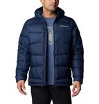 Columbia Mens Fivemile Butte II Hooded Jacket, Collegiate Navy, XL