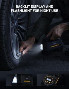 AstroAI 12V Tyre Inflator – Portable Air Compressor Pump