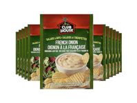 Club House, Dry Sauce/Seasoning/Marinade Mix, Salad N Dip, French Onion, 28g, Case Pack 12 Count