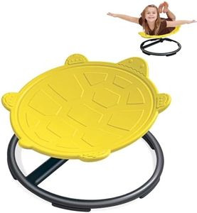 Turtle Spinning Chair for Autistic Kids – Sensory Spinning Toy, Spin Chair for Kids Autism, Sensory Swivel Seat for Balance, Coordination, Focus & ADHD Support, Autism Sensory Products (Yellow)