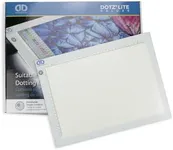 Diamond Dotz Dotzlite Deluxe Light-Up Tracing Pad - Light Board for Dotting, Drawing, Crafts, LED Table for Artists, Portable Light Box for Tracing