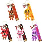 ASOHEK 5PCS Horror Bear Keychain Vi