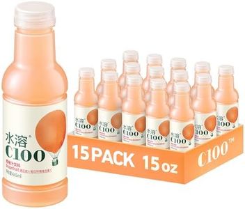 C100 Grapefruit Flavored Composite Juice Drink，100mg Vitamin C Per Bottle, 12% Real Fruit Juice, -15 fl oz, 445mL, 15 Pack